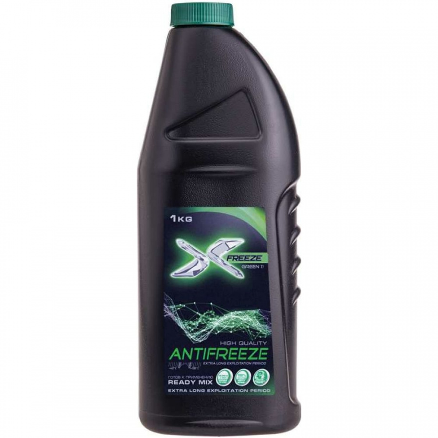 Антифриз X-FREEZE Classic  готовый зеленый 1 кг X-FREEZE 430206069