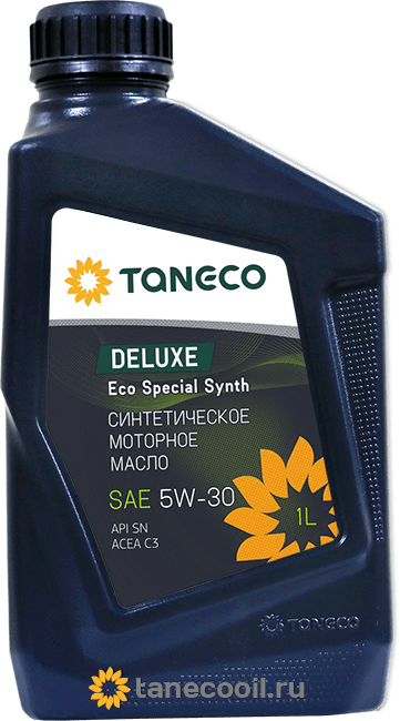 Масло моторное синтетическое TANECO DeLuxe Eco Special Synth SAE 5W-30 1л