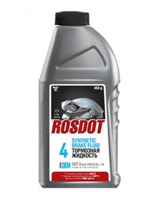 Тормозная жидкость ROSDOT DOT 4 250 л
