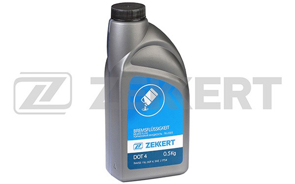 Жидкость тормозная Zekkert dot 4, 0.47л FK-2005